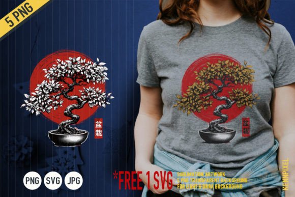 Download Gold Bonsai Red Enso Zen Circle Japanese - Circle Collection