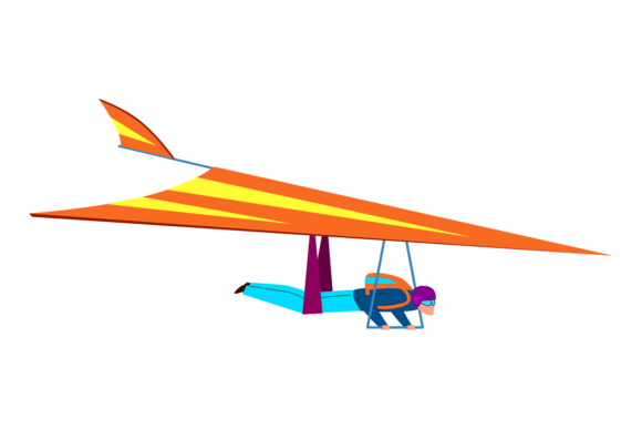 Download Hand Gliding Sportsman. Extreme Air Flyi - Man Collection
