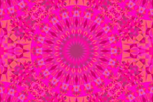 Download Pink Seamless Triangle Mandala Pattern - Man Collection