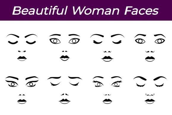 Download Woman Faces Illustrations - Man Collection