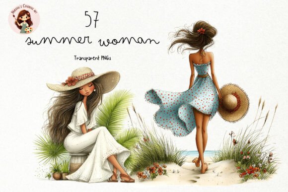 Download Summer Woman PNG Clipart Bundle - Man Collection