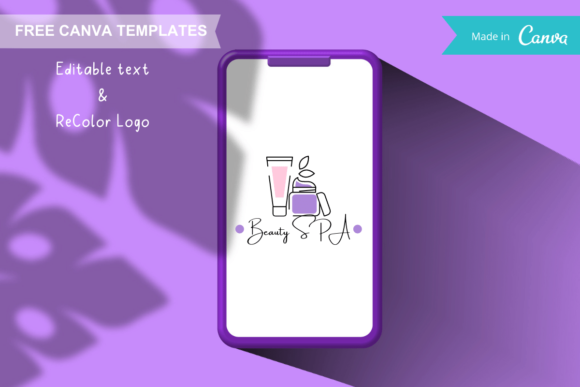 Download Canva Logo Templates - Natural Cosmetic - Natural Collection