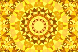 Download Golden Seamless Triangle Mandala Pattern - Man Collection